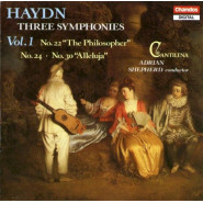 Three Symphonies, Volume 1: No. 22 "The Philosopher" / No. 24 / No. 30 "Alleluja"