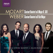 Mozart: Clarinet Quintet in A major K. 581 / Weber: Clarinet Quintet in B-flat major