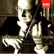 Accardo Plays Paganini: Violin Concertos nos. 1, 3