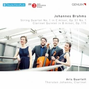 String Quartet no. 1 in C minor, op. 51 no. 1 / Clarinet Quintet in B minor, op. 115