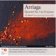 BBC Music, Volume 29, Number 8: Arriaga: String Quartet No. 1 / Giuliani: Six Cavatine / Mozart: Piano Quartet in G min K478