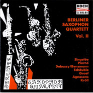 Berliner Saxophon Quartett, Vol. II