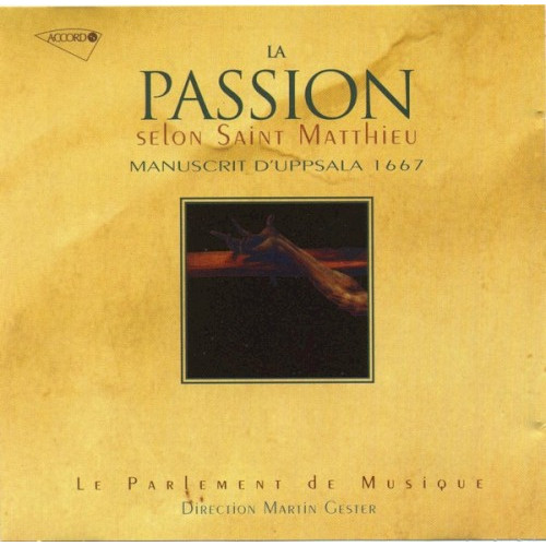 Manuscrit d'Uppsala 1667 - La passion selon St Matthieu