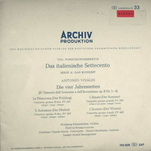 Die vier Jahreszeiten